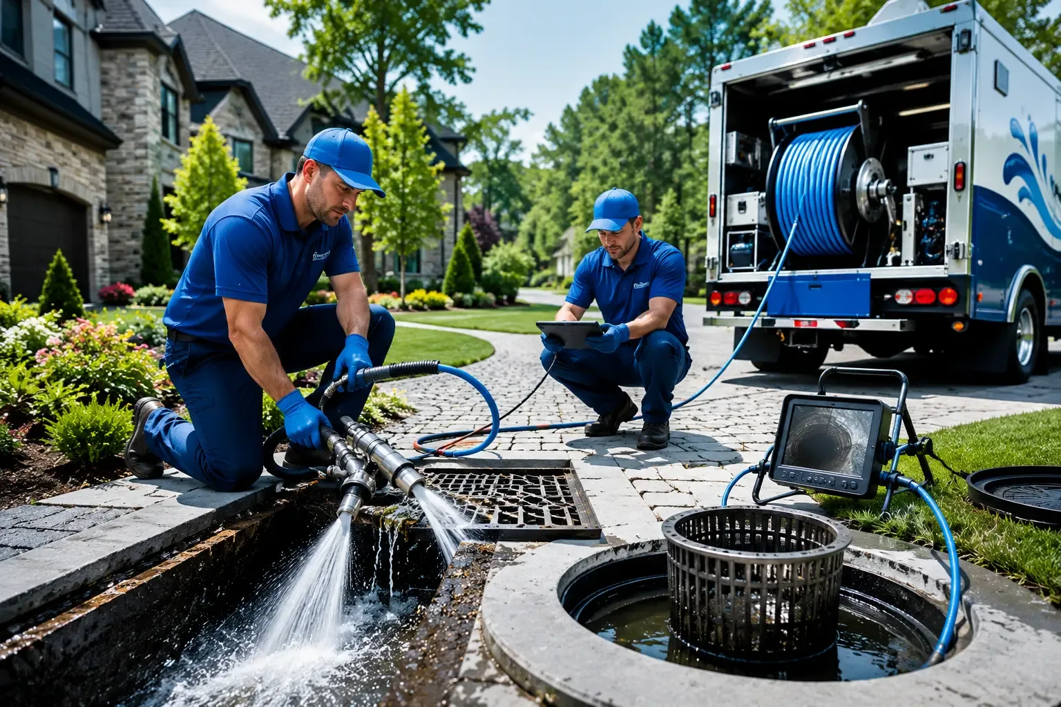 Local outdoor drain cleaning professionals in Crofton, MD