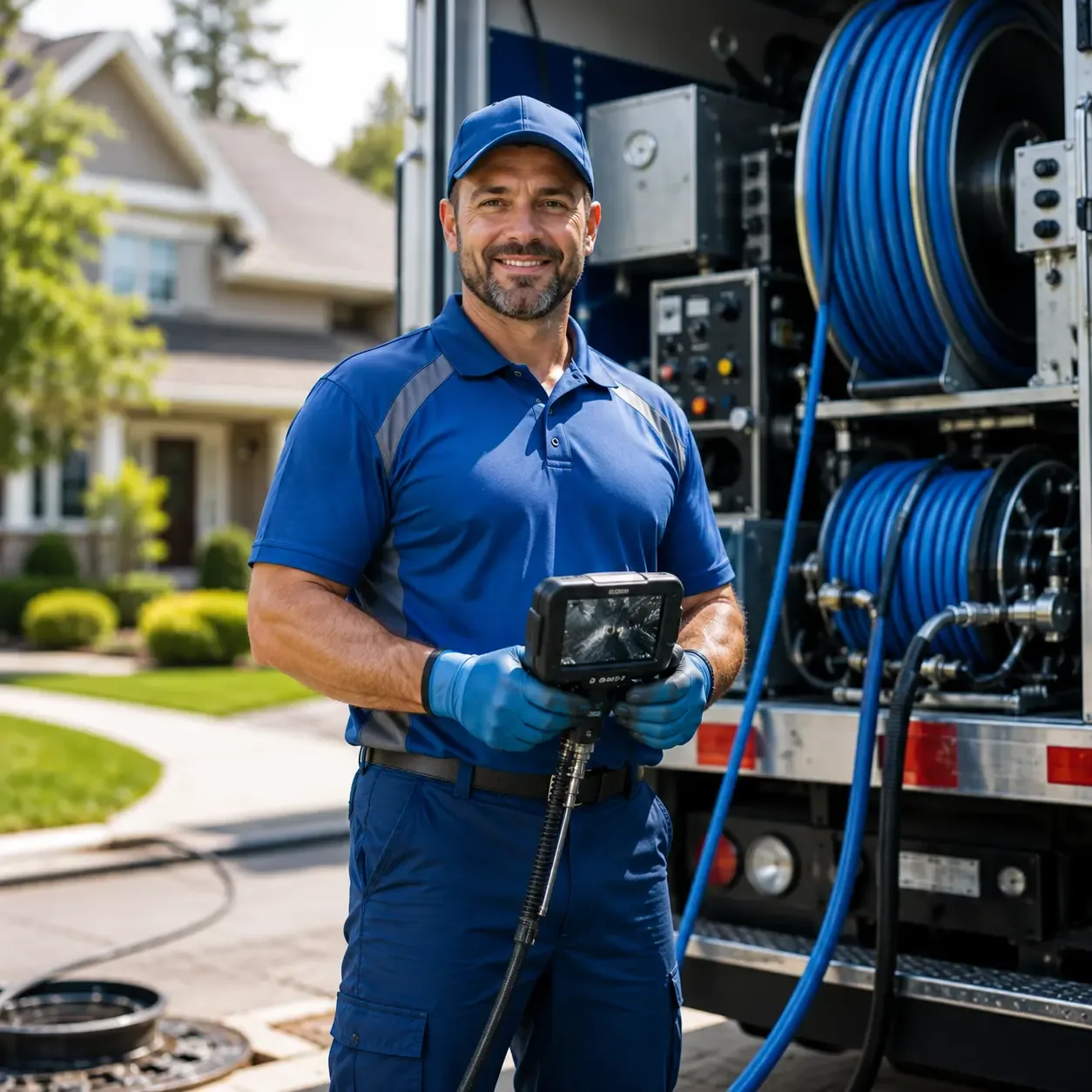Local outdoor drain cleaning specialists in Crofton, MD